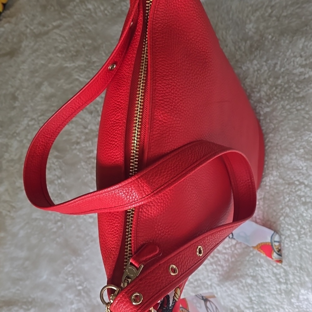 Coach EUC Large Duffle Bucket SAC  Pebbled LEATHER Ex LARGE - Picture 6 of 17